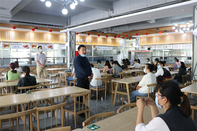周口幼師舉行春季開學疫情防控模擬演練